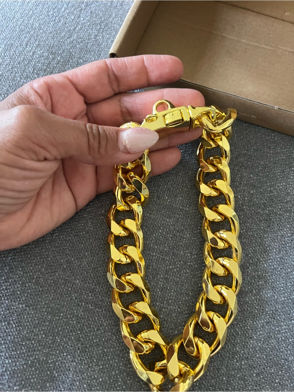 Gold Chain Dog Collar – Super Lightweight and Stylish!